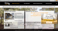 Desktop Screenshot of century21-adl-aigrefeuille.com