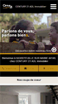 Mobile Screenshot of century21-adl-aigrefeuille.com